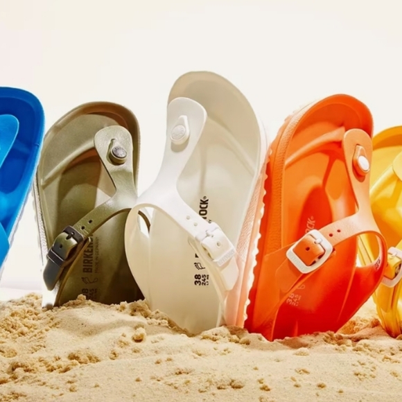 Birkenstock Gizeh Eva WHITE Size38/7.5 - Picture 5 of 5